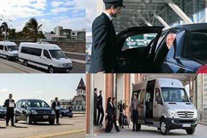 Private transfer from Madrid airport to Madrid city center.