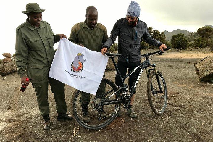 1 day Kilimanjaro Cycle Shira Route