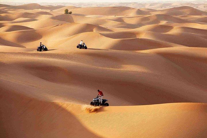 Morning Desert Safari with Quad Bike Tour Abu Dhabi