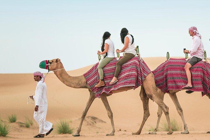Morning Desert Safari with Dune Bashing and Sand Boarding