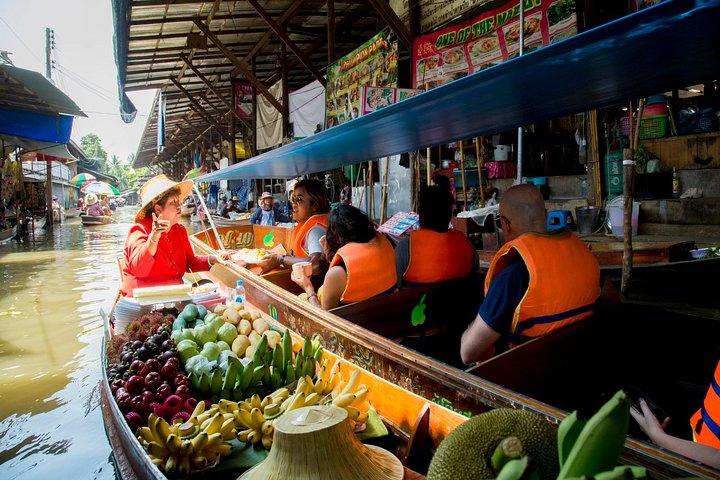 Private Tour from Bangkok: Railway and Floating Markets Tour
