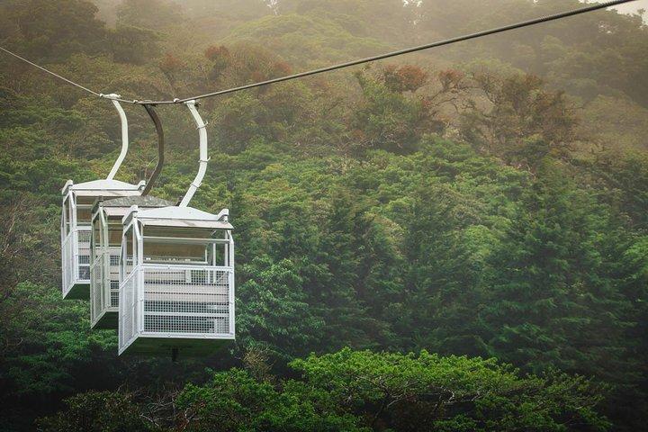 Sky Adventures Combo: Walk, Tram & Zipline from Monteverde