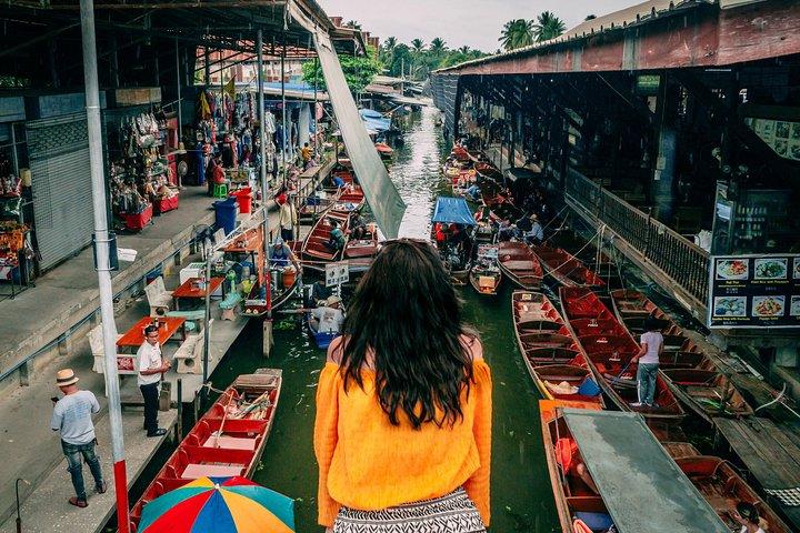 Bangkok: Ayutthaya, Floating Market & Railway Market - Full Day