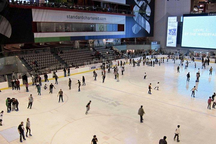 Dubai Ice Rink Tickets with pickup and drop off
