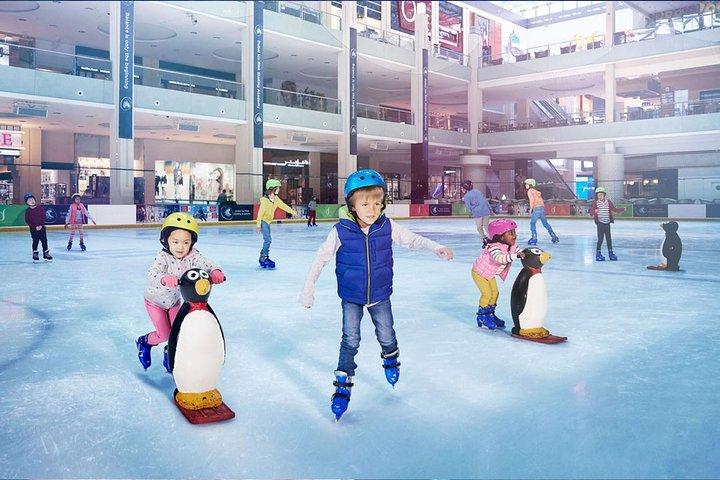 Dubai Ice Rink Tickets with pickup and drop off