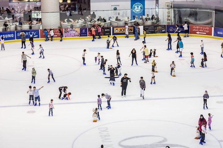 Dubai Ice Rink Tickets with pickup and drop off