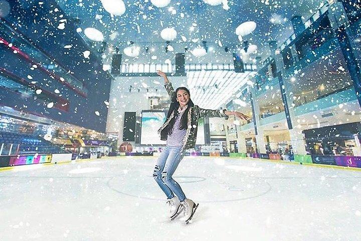 Dubai Ice Rink Tickets with pickup and drop off