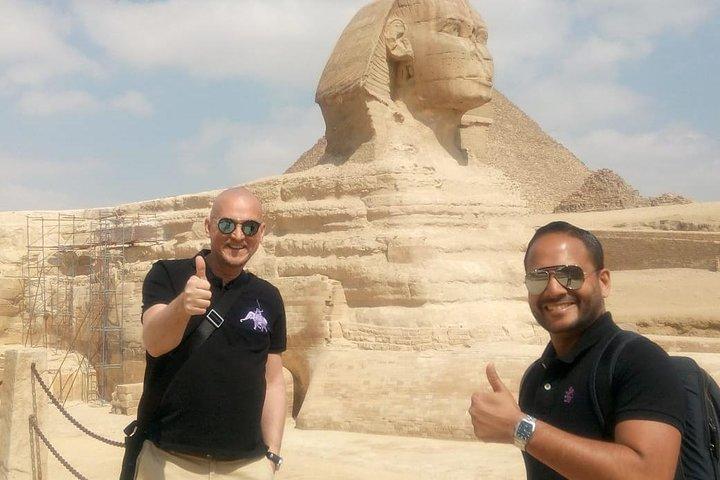Giza Pyramids , Egyptian Museum , Coptic Cairo and The Old bazaar