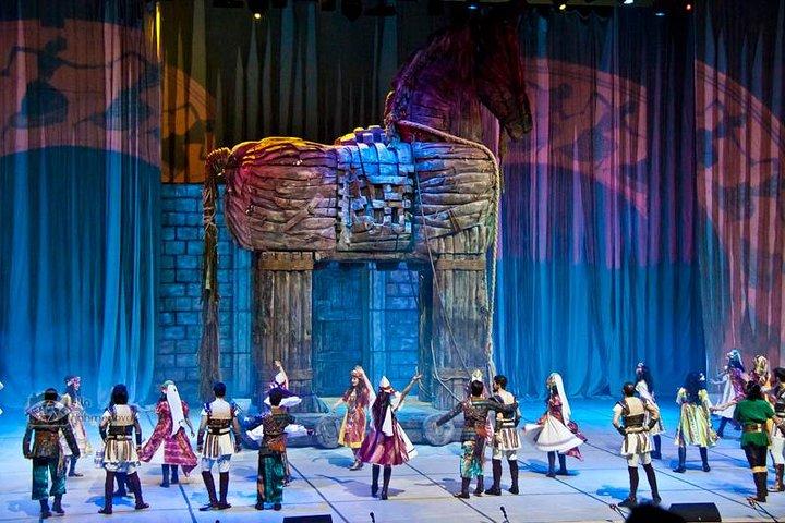 Fire of Anatolia Show at Ancient Aspendos Arena from Side
