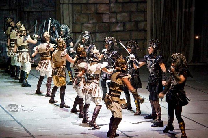 Fire of Anatolia Show at Ancient Aspendos Arena from Side