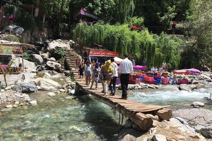 Group shared day tour to Ourika valley & Atlas Mountains