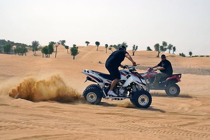Desert Safari in 4X4 through Lahbab Desert with BBQ Dinner