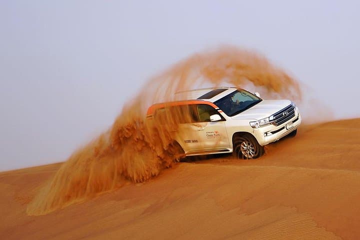 Desert Safari in 4X4 through Lahbab Desert with BBQ Dinner