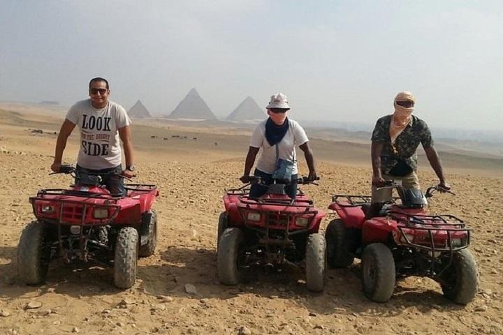 ATV Quad Bike Ride At GIZA Pyramids & BBQ Dinner.