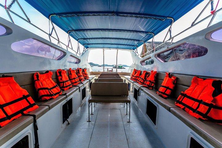 Phuket to Railay Beach by Koh Yao Sun Smile Speed Boat