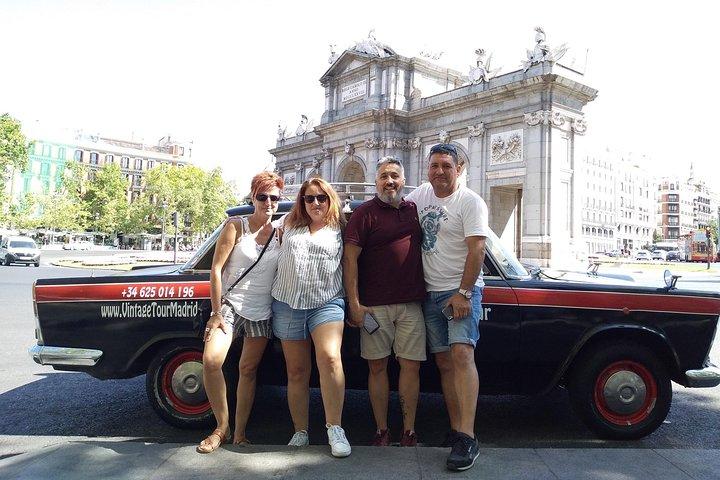 Vintage Tour Madrid Taxi 1500