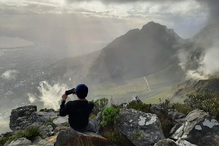 Table Mountain Hike via India Venster at Sunrise