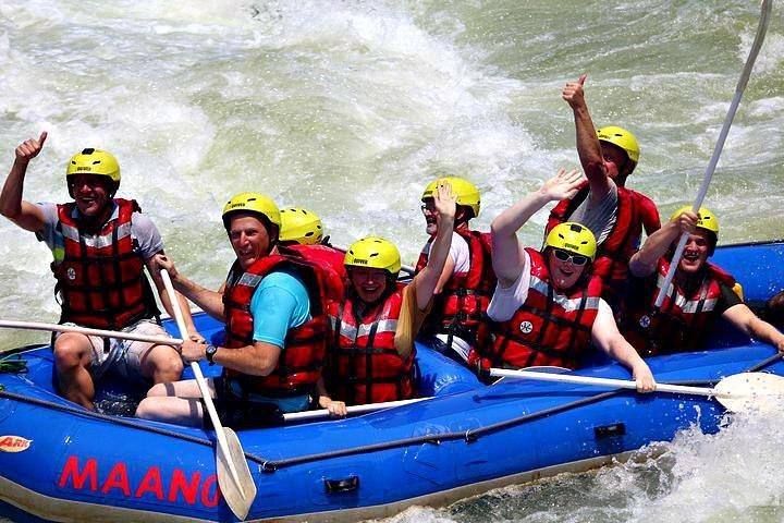 Livingstone: Swim Below Victoria Falls and Zambezi Rafting Combo