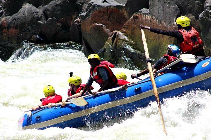Livingstone: Swim Below Victoria Falls and Zambezi Rafting Combo