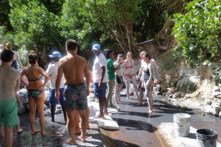 Trip to Soufiere: Volcano, Twin Pitons, Waterfall, Mud Bath & Botanical Garden