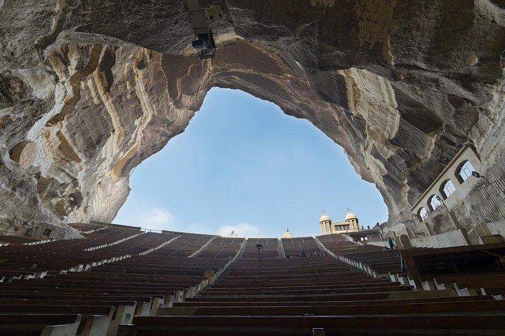 private sacred tour to Cave Church of Saint Simon in Coptic Cairo