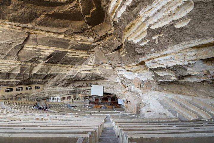 private sacred tour to Cave Church of Saint Simon in Coptic Cairo