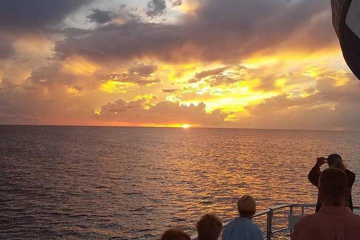 Dolphin Sunset Cruise in Panama City Beach on the "Island Time"