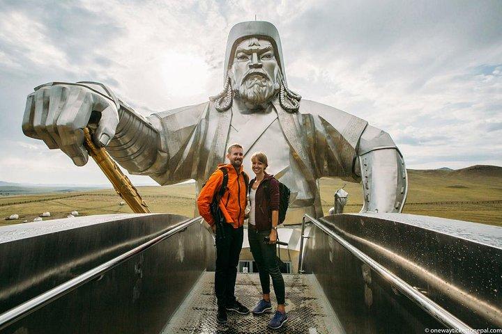 Genghis Khan Statue+TereljPark+TurtleRock+AryabalTemple Guided