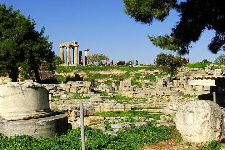 Ancient Corinth - Acrocorinth & Corinth Canal Private Half-Day Trip from Athens