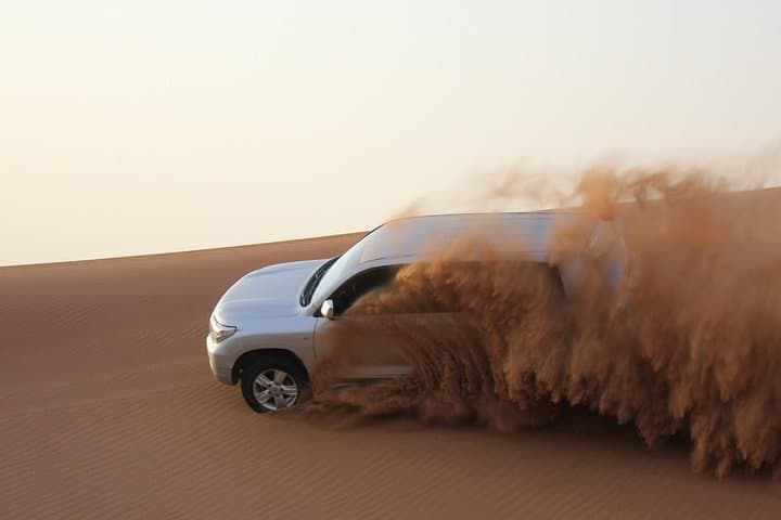 Private - Camel Trekking in Dubai with Morning Dune Bashing and Sand Boarding