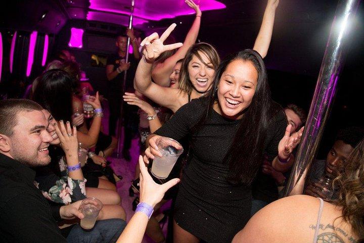 Epic Nightclub Crawl with Party Bus Ride & Free Drinks
