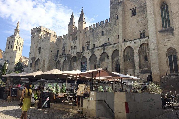 Côtes du Rhône Wine tour: Avignon, Palace of the Popes