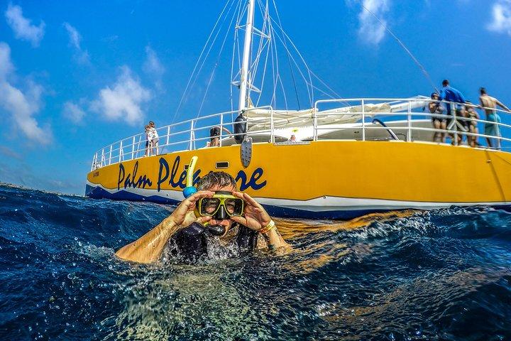 Aruba Afternoon Snorkel Sail aboard Palm Pleasure Catamaran