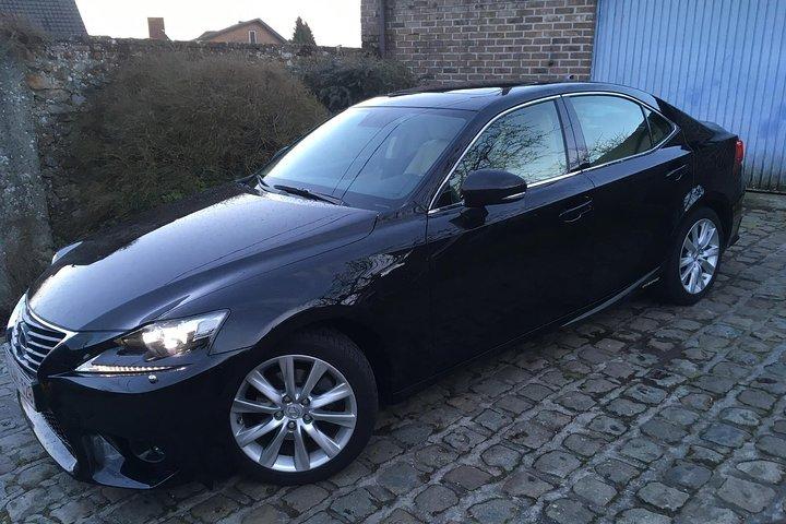 Luxury vehicle from Brussels airport to the city of Ghent