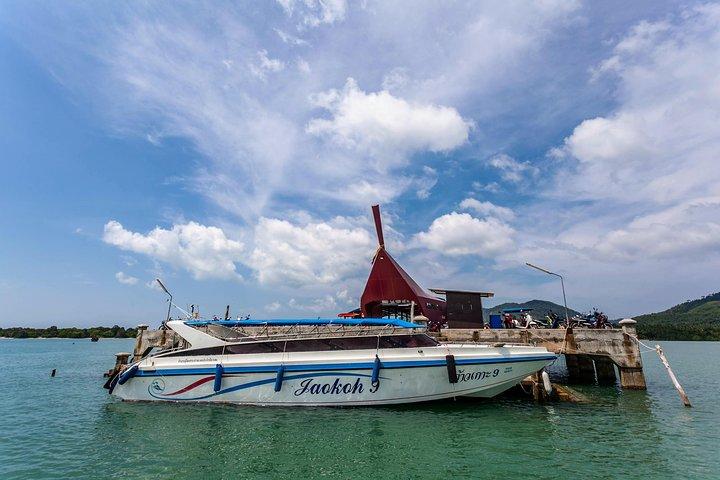 Phuket to Railay Beach by Koh Yao Sun Smile Speed Boat