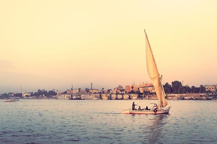 Felucca sailing-boat Ride, tour in Luxor to discover Hapy Nile