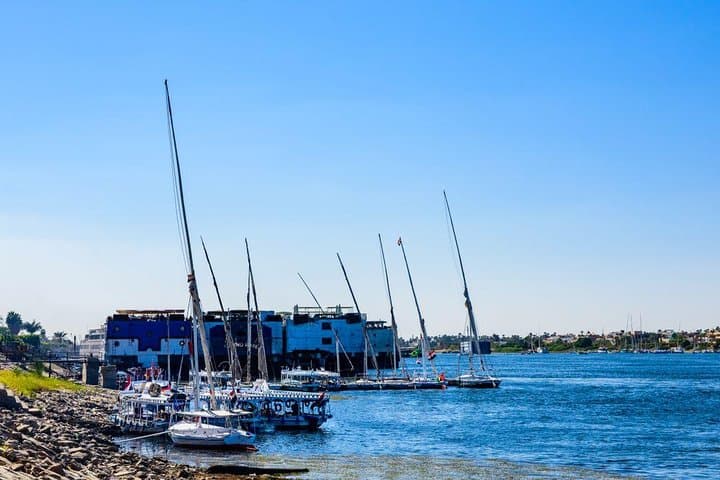 Felucca sailing-boat Ride, tour in Luxor to discover Hapy Nile