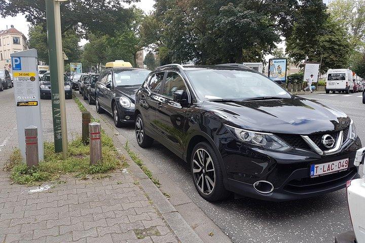 Standard vehicle from Brussels airport to the city of Bruges