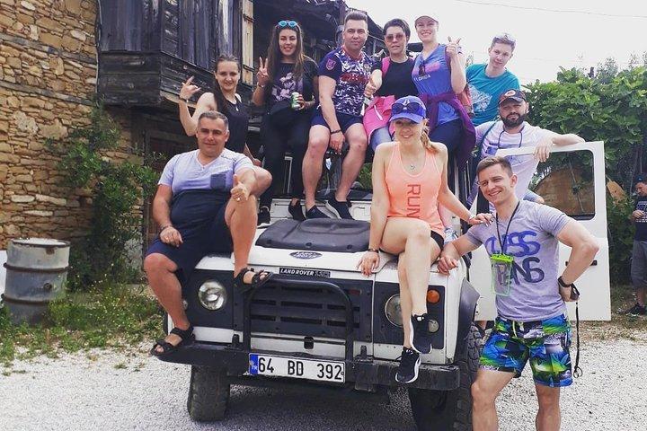 Side: Jeep Safari Adventure around Taurus Mountains w/ Boat Trip