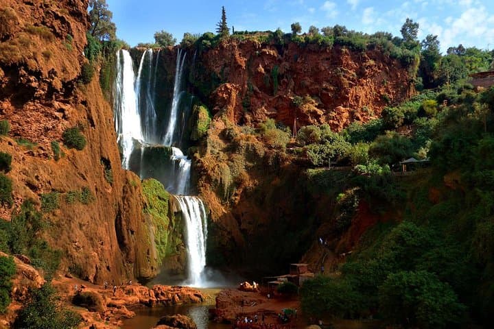 Guided day Trip To Ouzoud Waterfalls with boat tour