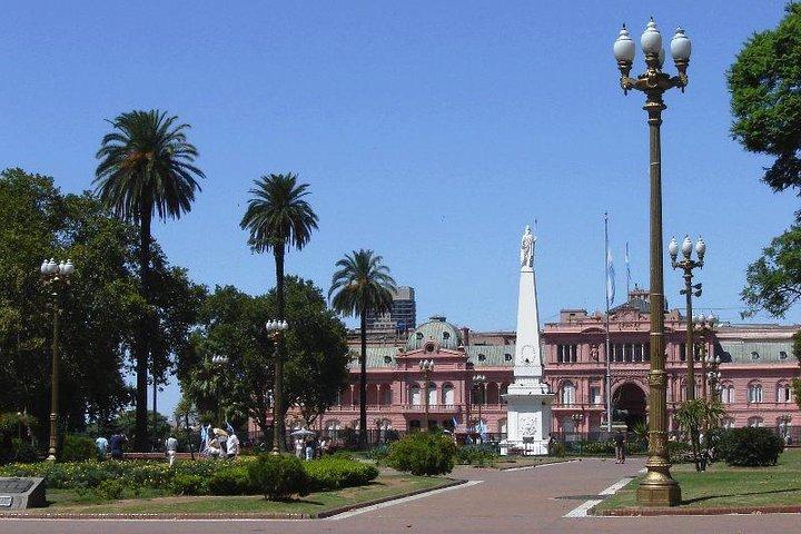 Private Debark Tour Buenos Aires City ending at International Airport