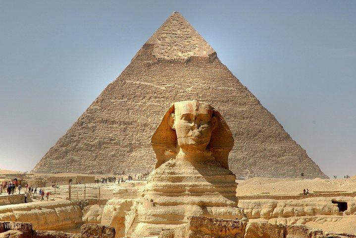 Giza Pyramids,Egyptian Museum & Khan El-Khalili Bazaar Full Day Tour with lunch