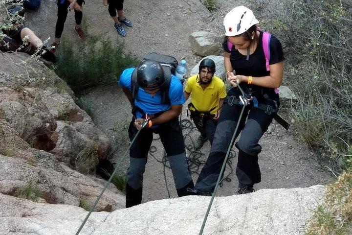 Trekking + Rapeles + Terma de Cacheuta ("Thermal Water Park")