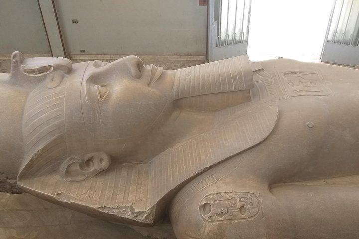 Full Day Tour to Giza Pyramids,Saqqara,Memphis&Dahshur with Lunch and Camel Ride