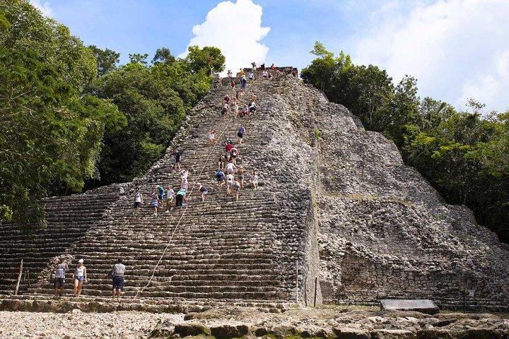 Tulum and Coba 4x1 with Cenote, Playa del Carmen, Mayan Village All Inclusive Tour