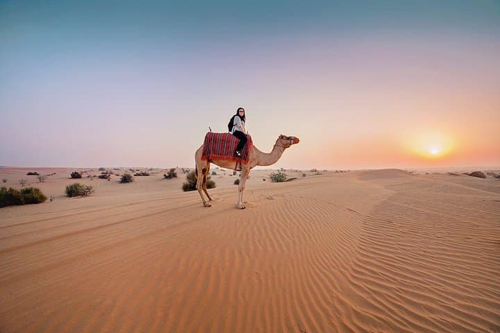 Dubai Morning Safari: Quad Biking, Sandboarding & Camel Ride!