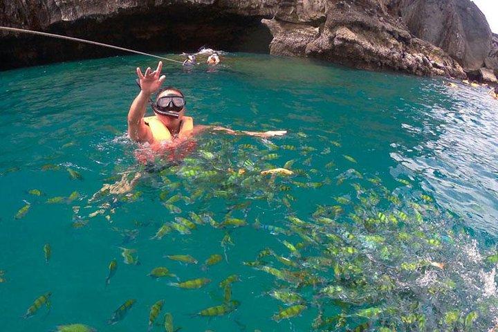 Oneday Tour 4 Islands and Emerald Cave By Tin Adventure Sea Tour from Koh Lanta