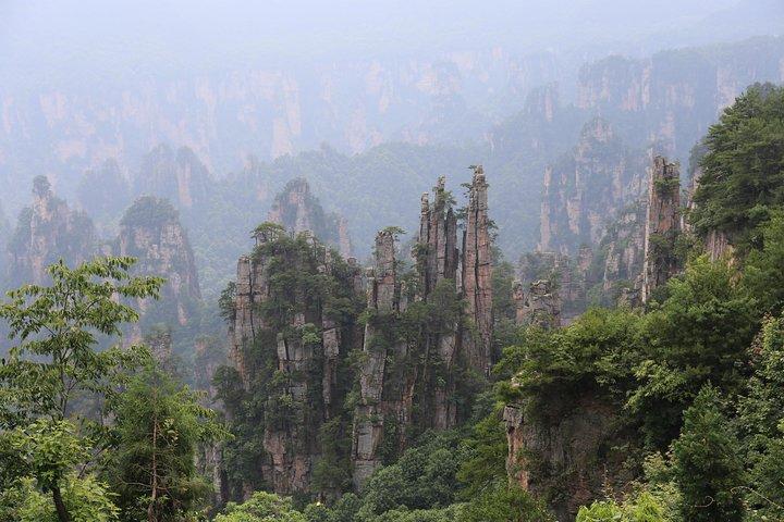 Glass Bridge,Yuanjiajie Avatar Mountain&Tianzi Mountain day tour