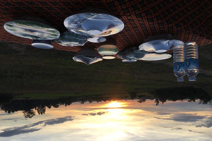 Sunset Dinner at Rice Paddy Fields