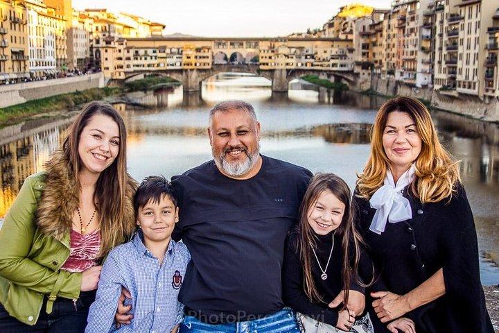 Exclusive Photo Shoot on Rooftops and Bridges of Florence